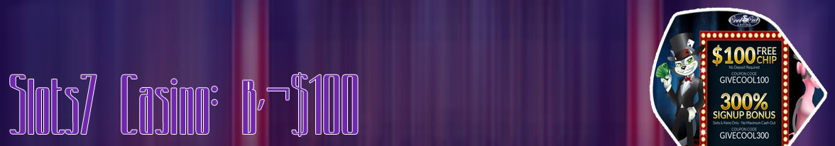 $100 no deposit casino bonus codes