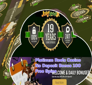 No deposit bonus codes for platinum reels casino