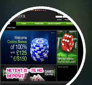 No deposit netent casino